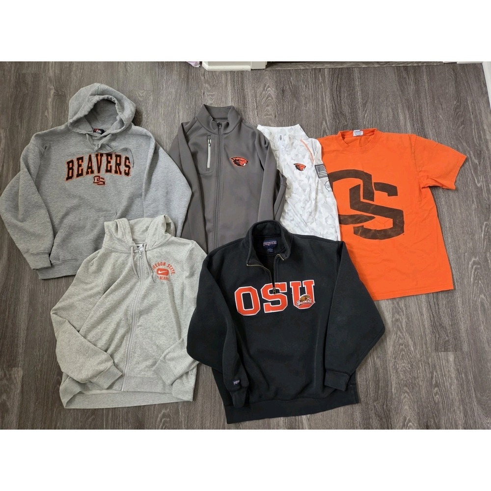Osu Beavers  College Clothing Lot Size LARGE AND XL